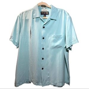 NAT NAST Gorgeous EUC Retro 100% EMBROIDERED Silk Bowling Shirt. ADD TO BUNDLE!